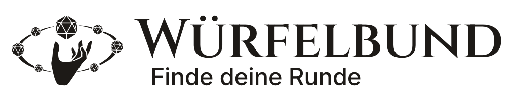 Links 1 Wuerfelbund Logo Claim black